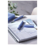 Garnitura olovka kemijska+nalivpero Poly u met.kut. Faber Castell 241051 past.plava - Slika 4