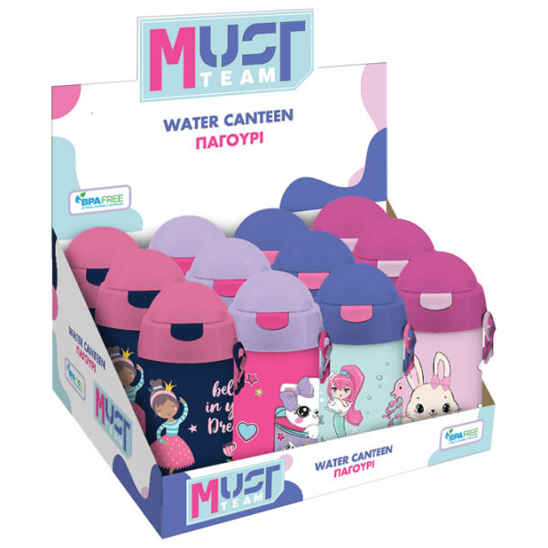 Boca PVC (BPA free) 500ml Girl Must Diakakis 000586438 sort