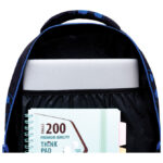 Ruksak školski-notebook anatomski Blue Football Head 502025036 - Slika 6