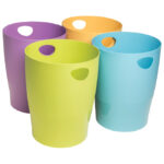 Koš za smeće pp 15L Ecobin Pop`N Co Exacompta 453909D sort - Slika 2