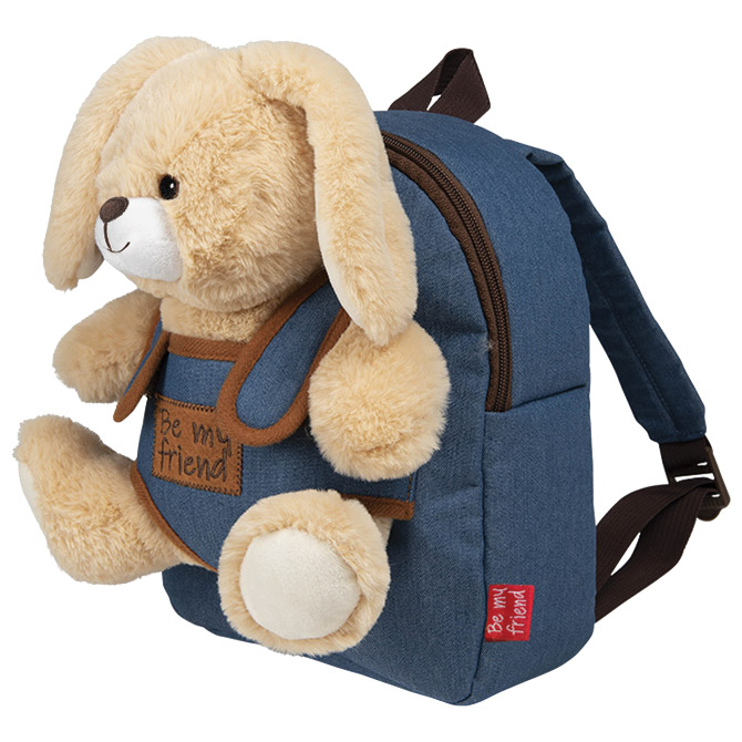 000058757 Ruksak mini s odvojivim plišancem Bob Bunny Perletti 13035 - Slika 1