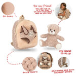 Ruksak mini s odvojivim plišancem Milly Bear Perletti 13038 - Slika 3