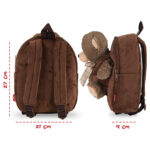 Ruksak mini s odvojivim plišancem Tommy Bear Perletti 13041 - Slika 2