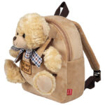 Ruksak mini s odvojivim plišancem Belly Bear Perletti 13042