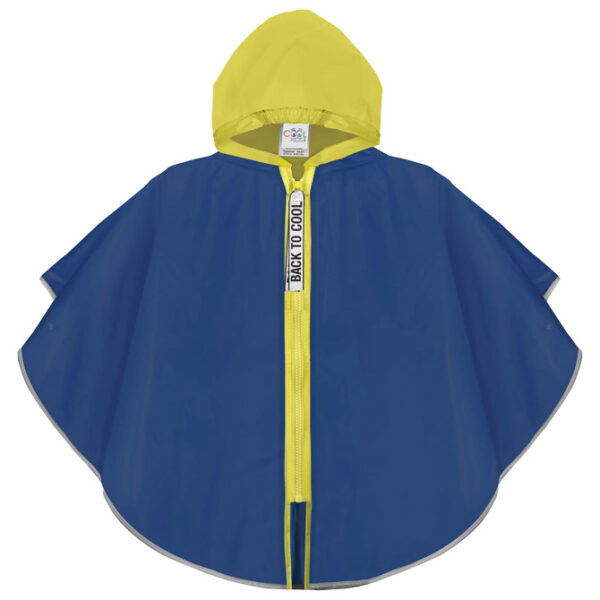 Kabanica dječja reflektirajuća Cool Kids Perletti 15665 plavo-žuta