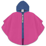 Kabanica dječja reflektirajuća Cool Kids Perletti 15668 fuksija-ljubič.