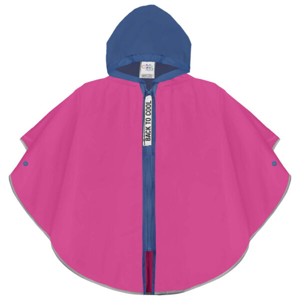 Kabanica dječja reflektirajuća Cool Kids Perletti 15668 fuksija-ljubič.