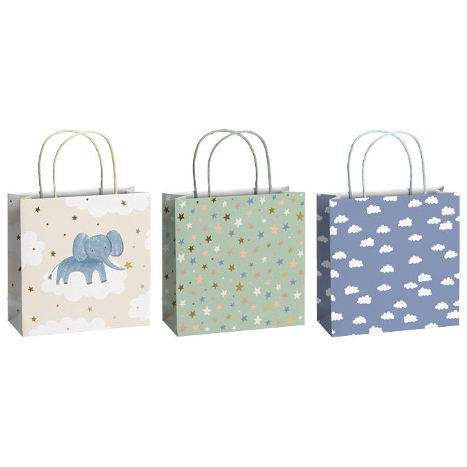 000058837 Vrećice ukrasne 20x20x8 cm Baby 2 Stewo 5199 99 sortirano - Slika 1