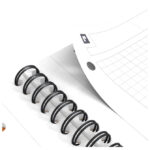 Blok kolegij A4 karo 80L perforacija+4rupe International notebook Oxford 100103664 - Slika 3