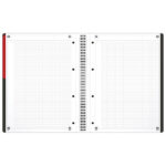 Blok kolegij A4 karo 80L perforacija+4rupe Activebook Oxford 100104329 - Slika 3