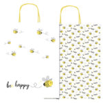 Vrećice ukrasne 26x34,5x12cm Pčelica Rex-Saul Sadoch SDX26-211F