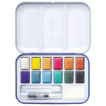 Boja vodena 12boje u metalnoj kutiji Travel box Design Journey Staedtler 888M M12-C
