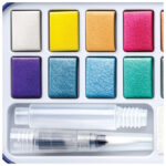 Boja vodena 12boje u metalnoj kutiji Travel box Design Journey Staedtler 888M M12-C - Slika 3