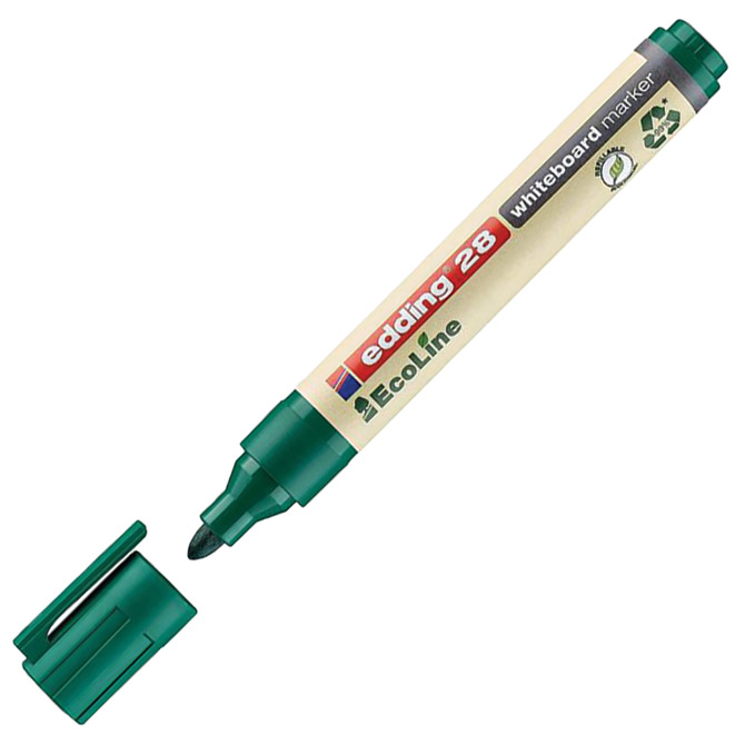 000059098 Marker za bijelu ploču 1,5-3mm EcoLine Edding 28 zeleni - Slika 1