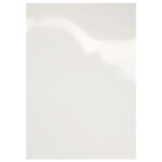 Korice za spiralni uvez 250g karton obostrane sjajne A4 pk100 GBC CE020070 bijele