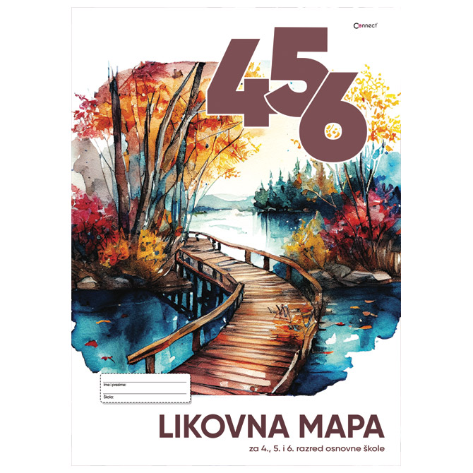 000059172 Mapa likovna IV-VI razred Connect - Slika 1