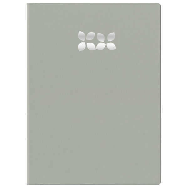 Rokovnik A4 Ponza E80 pastelno sivo-zeleni