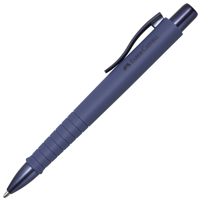 000059473 Olovka kemijska gumirana Poly Ball Urban XB Faber Castell 241111 future dusk - Slika 1