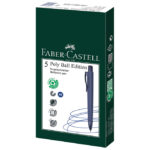 Olovka kemijska gumirana Poly Ball Urban XB Faber Castell 241111 future dusk - Slika 3