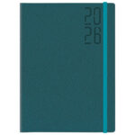 Rokovnik A4 Colfosco FLEXI s gumicom 101 tirkizni