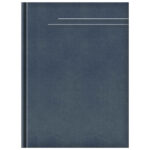 Rokovnik A4 Maniva D01 sivo-plavi
