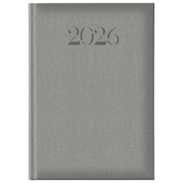 Rokovnik B5 dnevni (dan-stranica) Biella D30 sivi