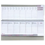 Planer stolni tjedni Astro D47 srebrni - Slika 2