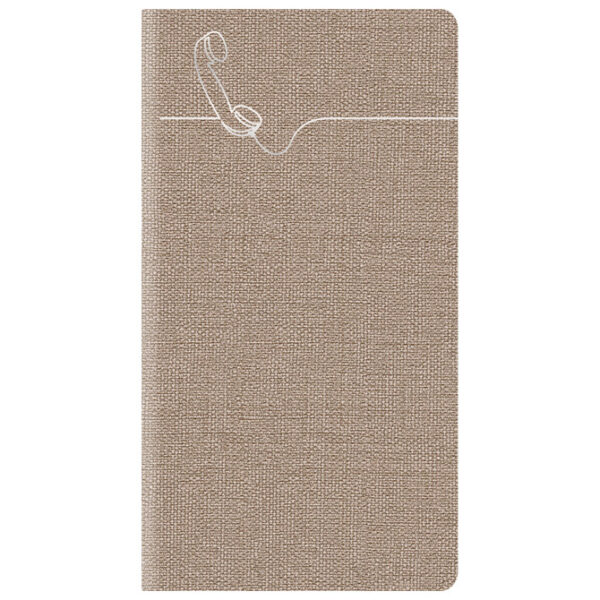 Adresar telefonski  70x150mm A-Z Colere E44 boja pijeska