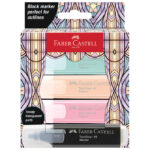 Signir 1-5mm 46 Glassy Pastel kart.kutija Faber Castell 254694/4boje blister