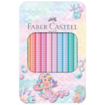 Boje drvene 10 boja metalna kutija Sparkle Jumbo Faber Castell 210910