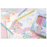 Boje drvene 10 boja metalna kutija Sparkle Jumbo Faber Castell 210910 - Slika 6