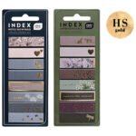 Zastavica 12x45mm 8bojax25L Satin Gold Interdruk sort blister