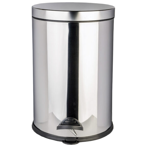 Koš za smeće s pedalom i poklop. Inox-20L