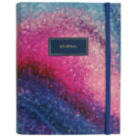 Organizer 18x23cm 108L spiralni s gumicom Ombre Marker 1804