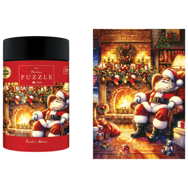 Puzzle 500 kom tuba Christmas "Santa`s House" Interdruk!!