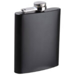 Pljoska metalna 207ml  Sheffield 481103 mat crna