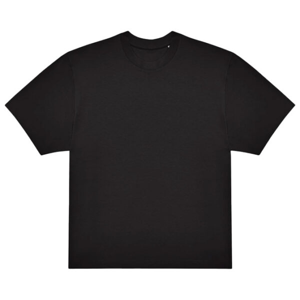 Majica kratki rukavi B&C #E220 Oversized crna 2XL