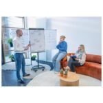 Stalak flipchart+bijela ploča mobilni 68x107cm Sketch Pro Legamaster 7-153610 crni - Slika 7