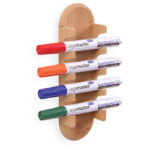 Stalak magnetni za markere za bijelu ploču Legamaster 7-122025 drveni - Slika 4