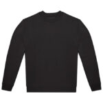 Majica dugi rukavi B&C ID.332 Crew 280g crna XL