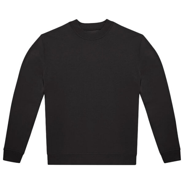 Majica dugi rukavi B&C ID.332 Crew 280g crna 3XL