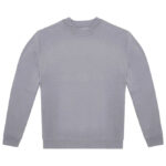 Majica dugi rukavi B&C ID.332 Crew 280g svijetlosiva XL