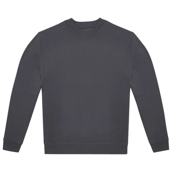 Majica dugi rukavi B&C ID.332 Crew 280g tamnosiva  3XL