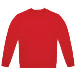 Majica dugi rukavi B&C ID.332 Crew 280g crvena 3XL