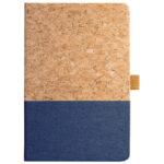 Notes A5 crte 96L šamoa crte pluto i tkanina Stricker KLEE 93277104 plavi - Slika 2