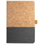 Notes A5 crte 96L šamoa crte pluto i tkanina Stricker KLEE 93277133 tamo sivi