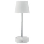 Svjetiljka stolna USB podesiva bijela