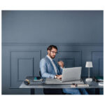 Svjetiljka stolna USB podesiva bijela - Slika 7