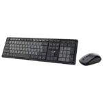 Tipkovnica + Miš bežični KM-8200 Genius crno/siva