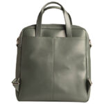 Torba poslovna kožna ženska Exactive  Exacompta 17236 kositar siva - Slika 3